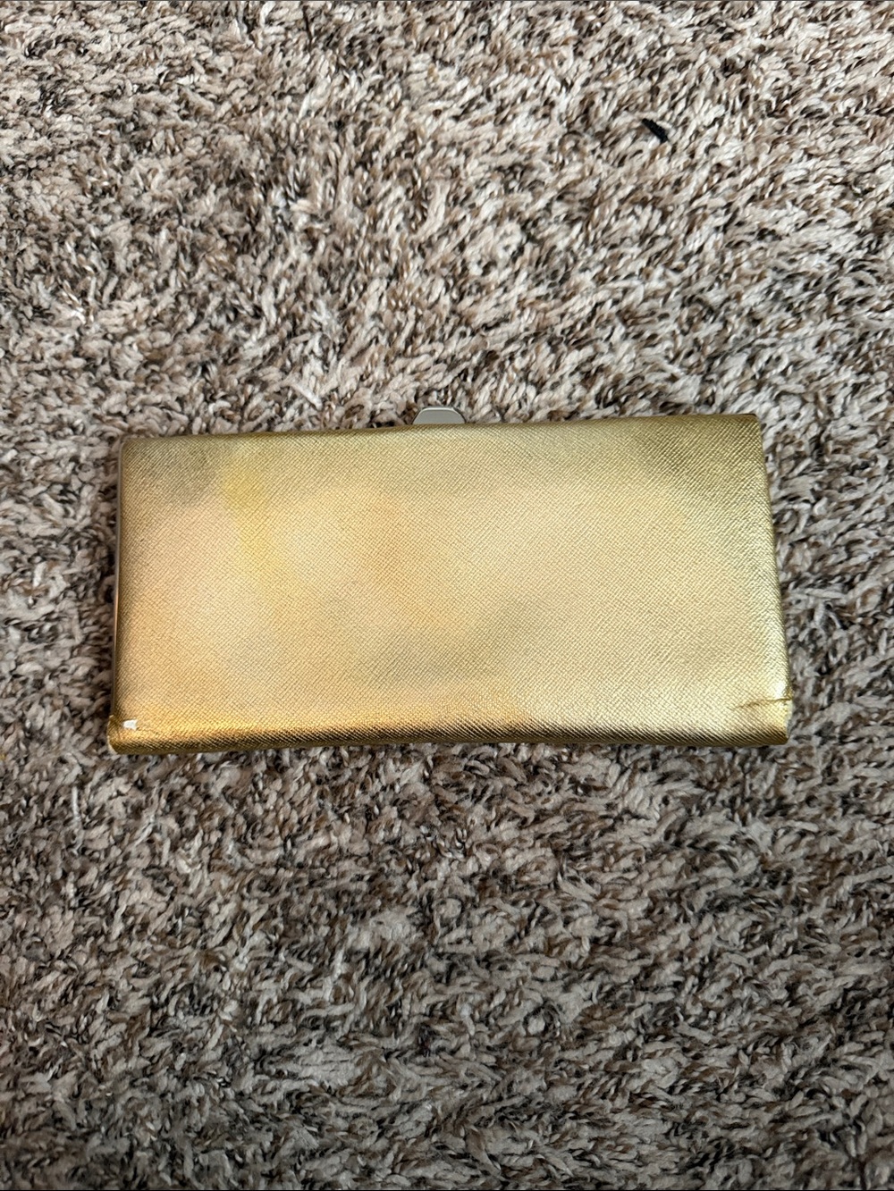Lodis Gold Metallic Women’s Clutch Wallet